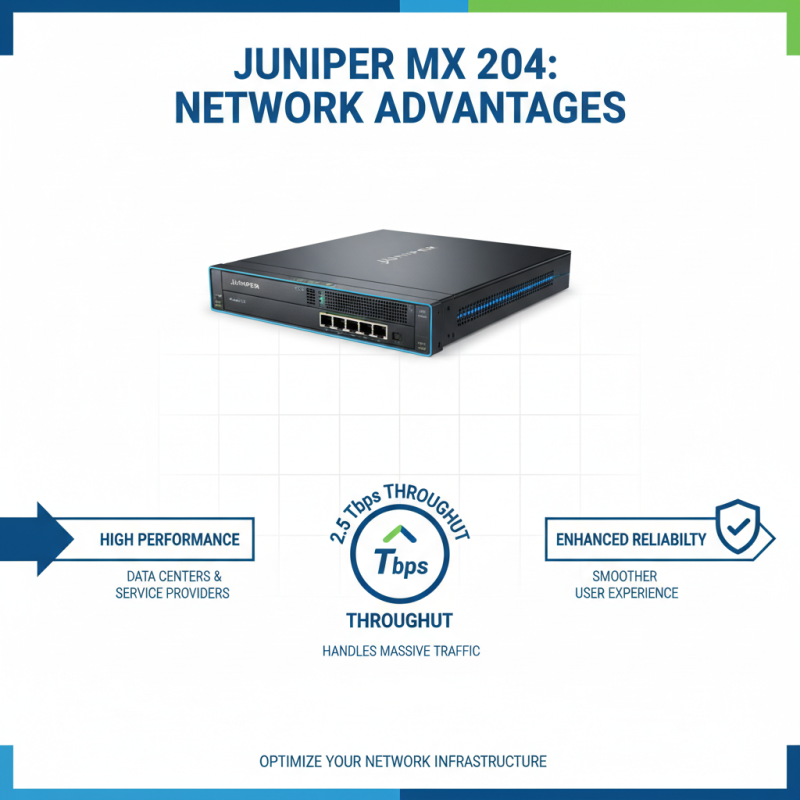 China Top Juniper MX 204 Router Features Benefits and Specifications?