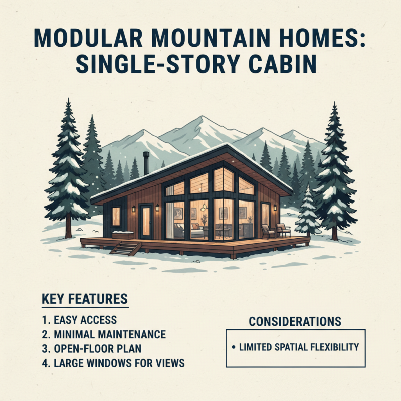 How to Choose the Best Modular Mountain Homes for Your Needs?