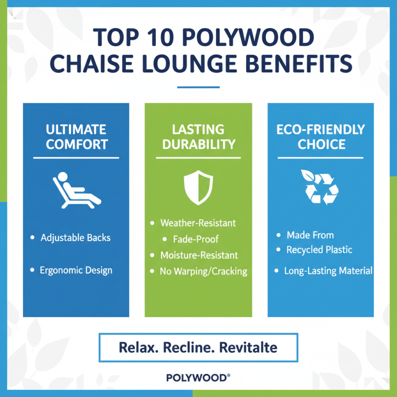 Top 10 Polywood Chaise Lounge Options for Ultimate Comfort?