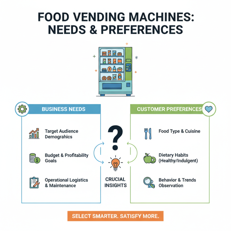 How to Choose the Best Food Vending Machines for Your Business?