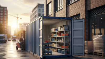 How to Use an 8x20 Shipping Container for Storage and Transport?