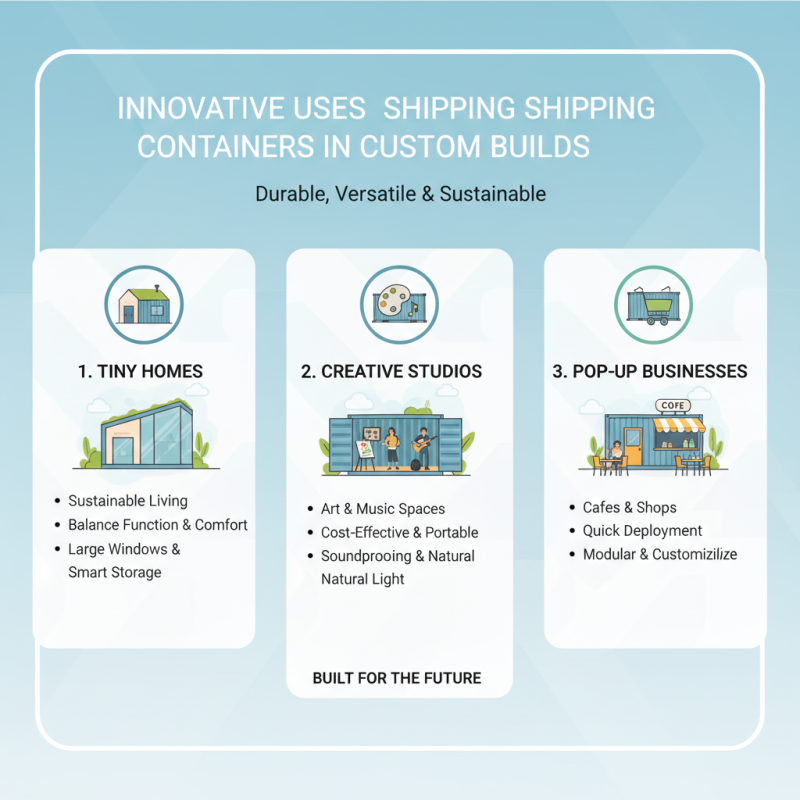 Best Shipping Container Custom Build Ideas for Your Needs?