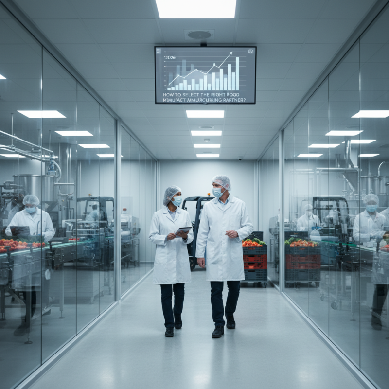 2026 How to Select the Right Food Contract Manufacturing Partner?