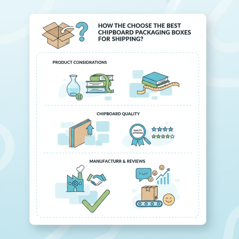 How to Choose the Best Chipboard Packaging Boxes for Shipping?