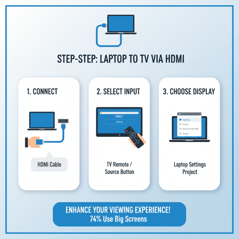 Top 10 Ways to Screen Mirror Laptop to TV for Easy Sharing?