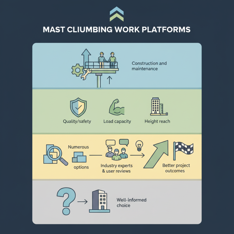 Top China Best Mast Climbing Work Platforms Mewps for Buyers?