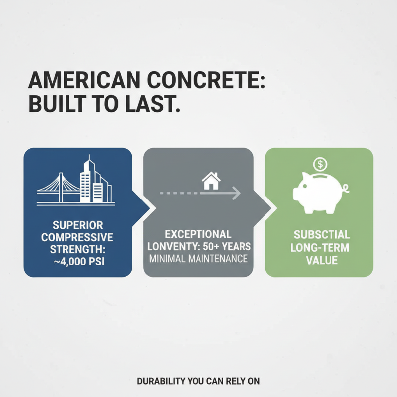 Top 10 Benefits of Using American Concrete in Construction Projects?