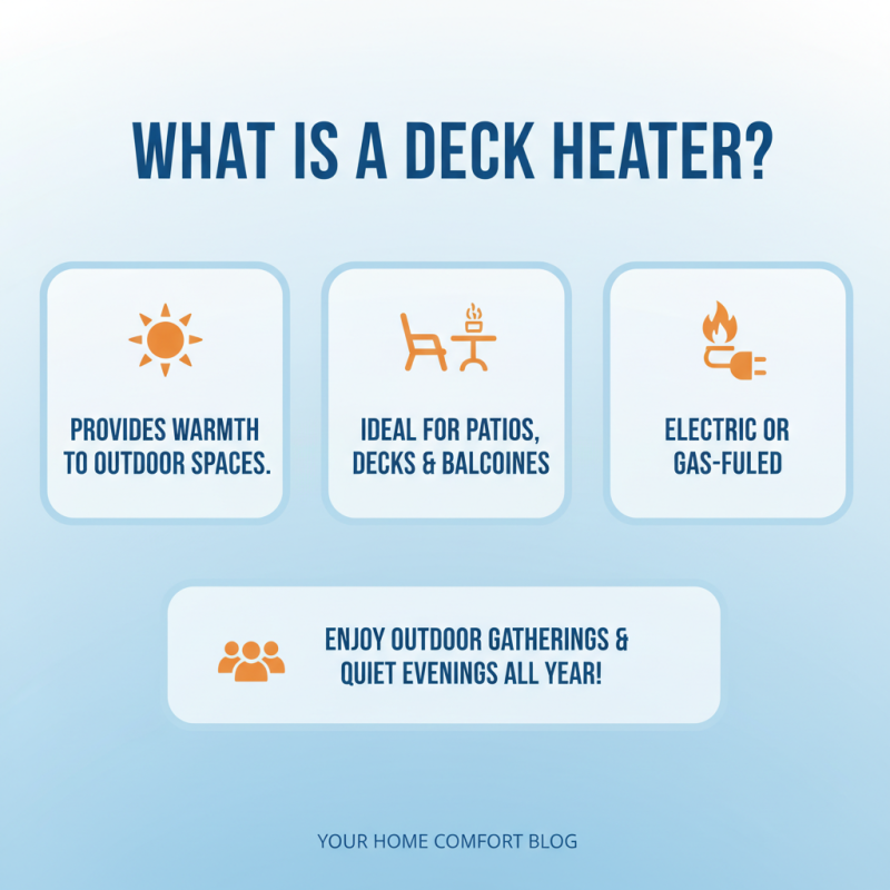 What is a Deck Heater and How Does It Work?