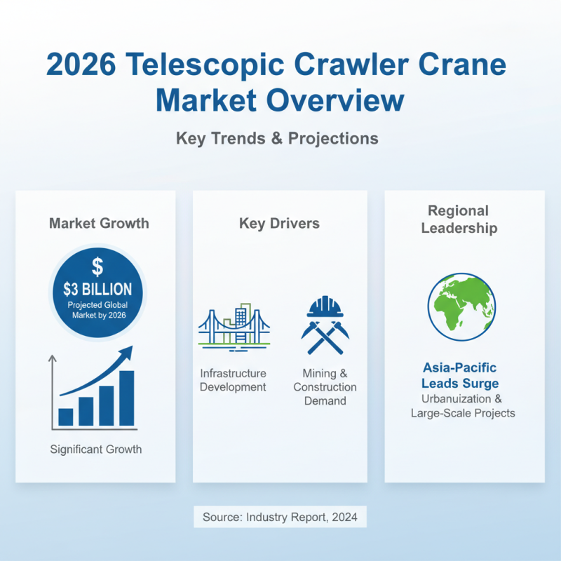 2026 Top Telescopic Crawler Crane Features You Need to Know?