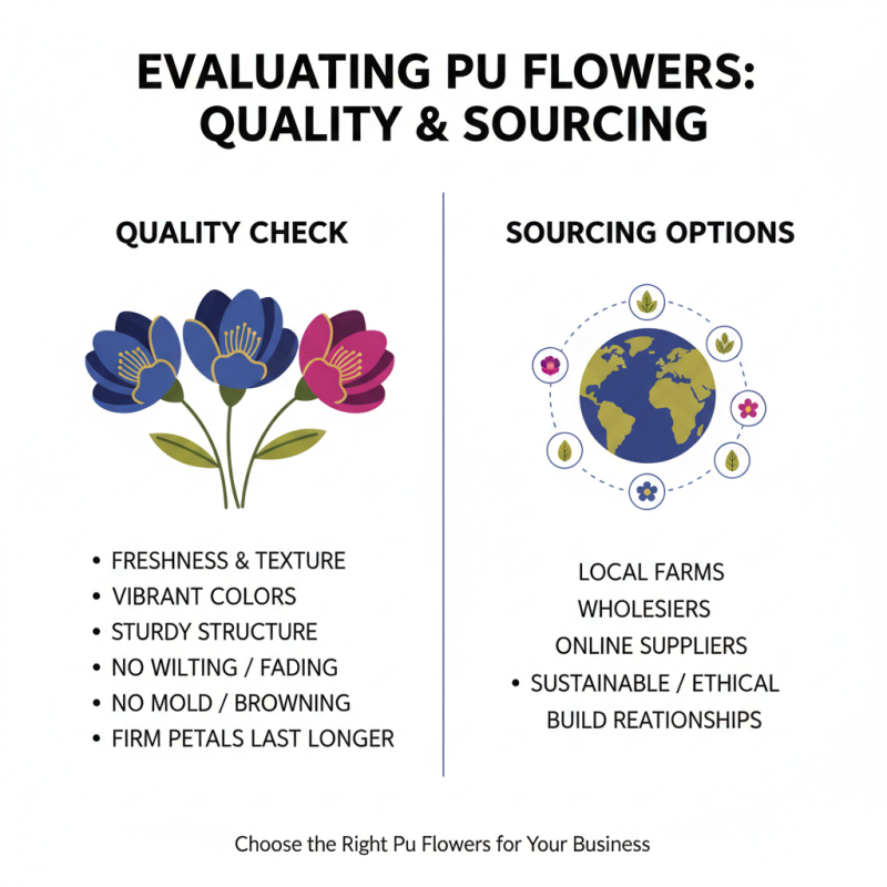 How to Choose the Best Pu Flowers for Your Business Needs?