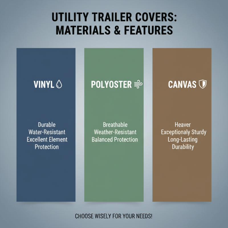 Best Utility Trailer Cover Options for Your Needs?