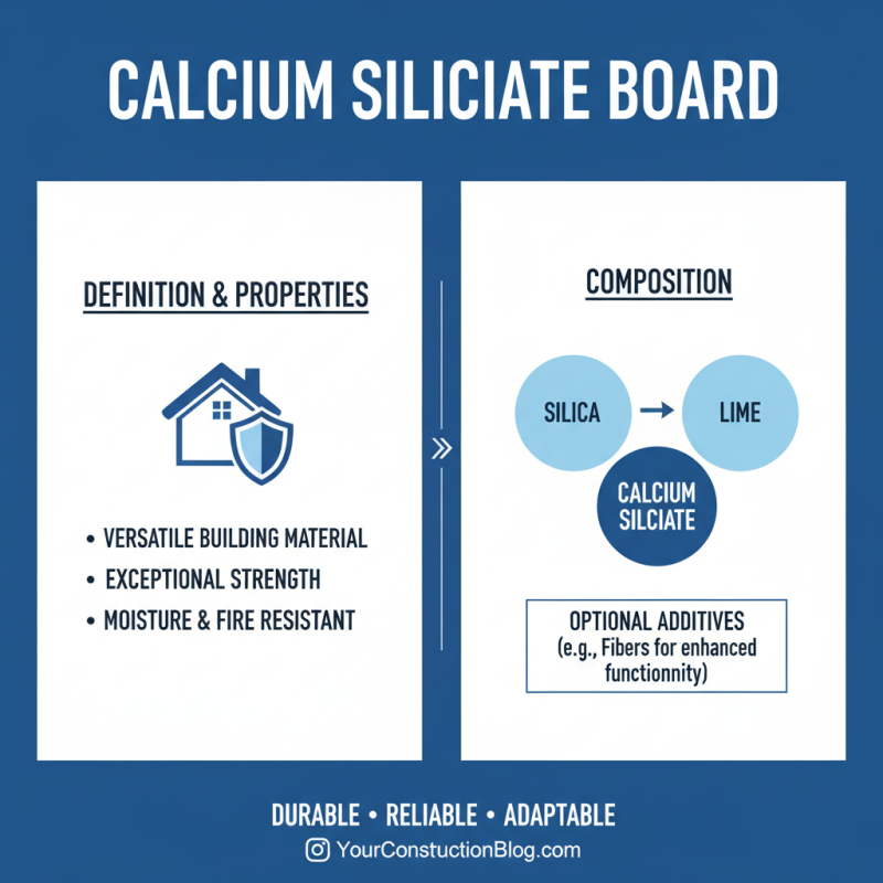 What is Calcium Silicate Board and Its Uses in Construction?