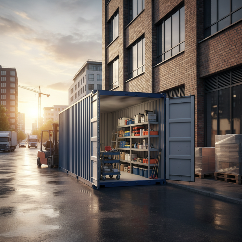 How to Use an 8x20 Shipping Container for Storage and Transport?
