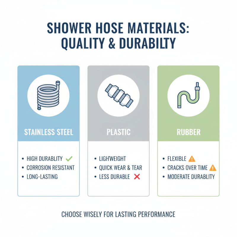 2026 How to Choose the Best Shower Hose for Your Bathroom Needs?