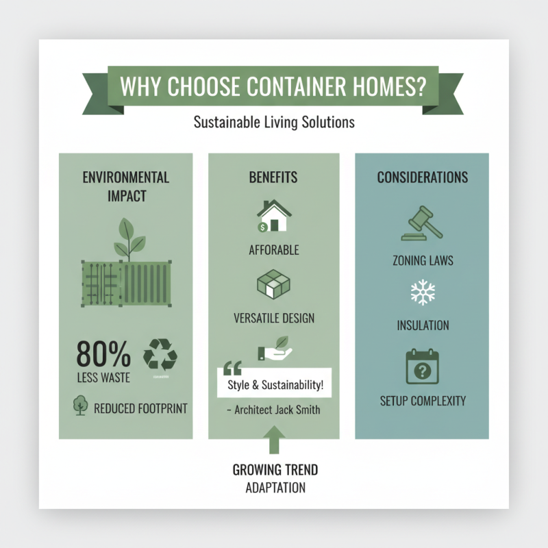 Why Choose Container Homes for Sustainable Living Solutions?