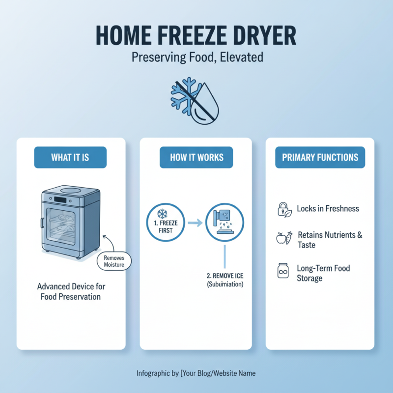 What is a Home Freeze Dryer and How Does it Work?
