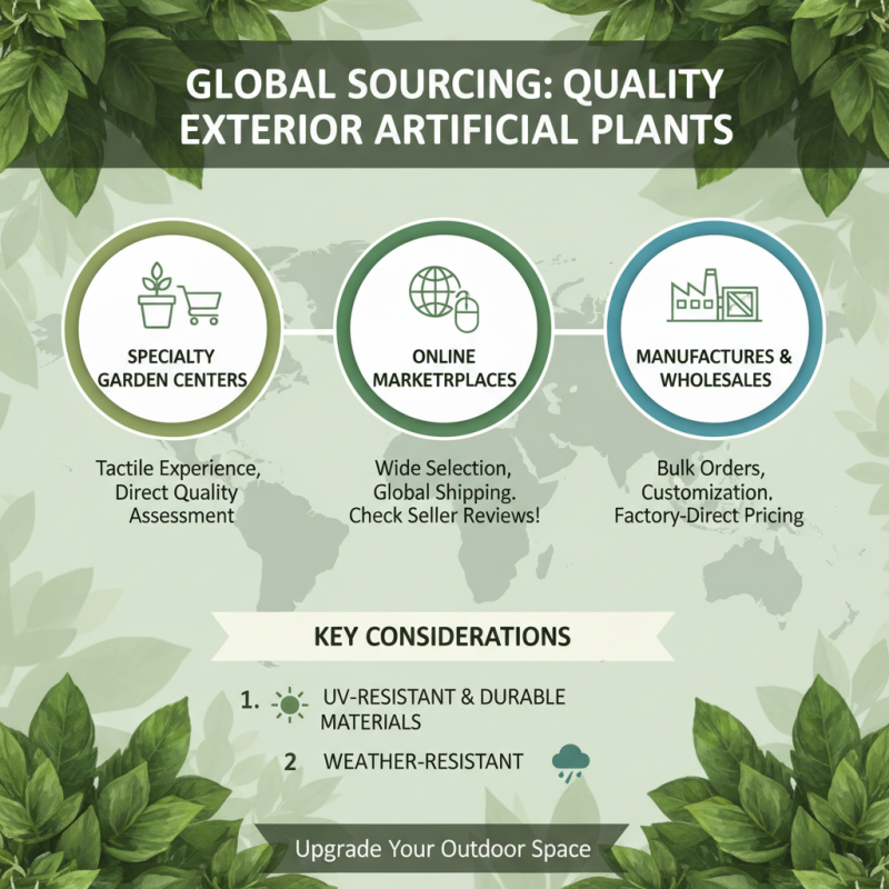 2026 Best Exterior Artificial Plants for Global Buyers?