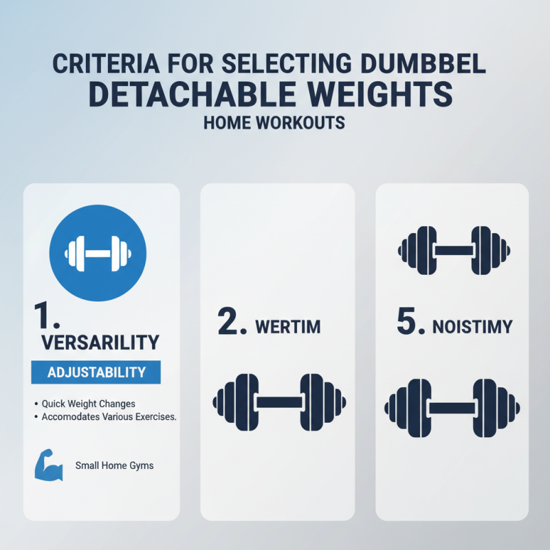 The Best 5 Dumbbell Detachable Weights for Home Workouts?