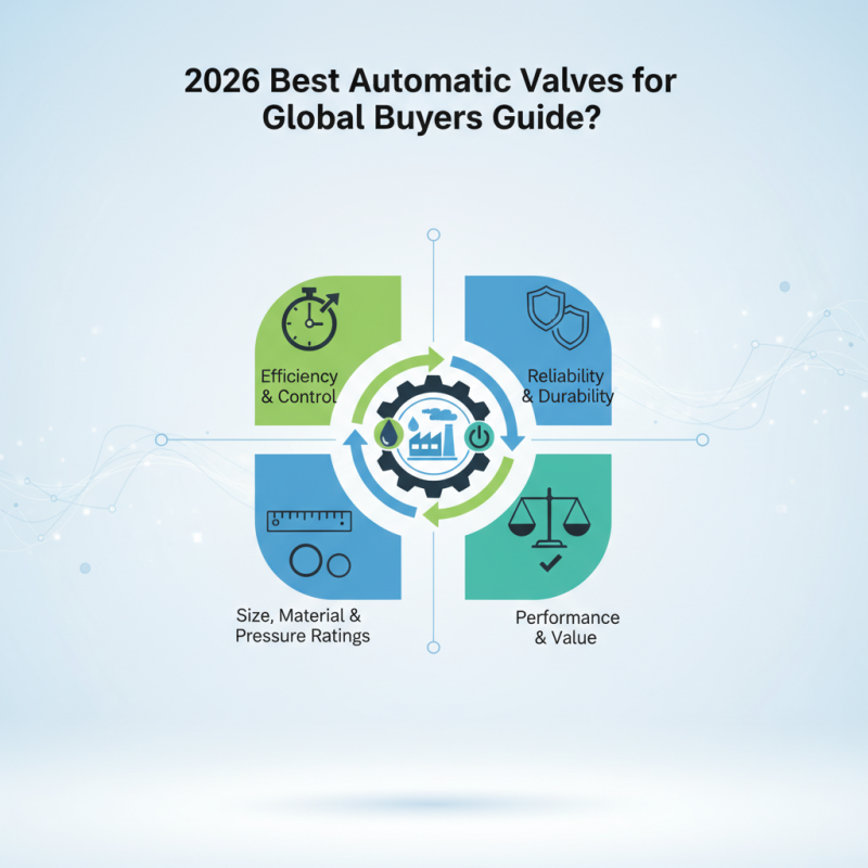 2026 Best Automatic Valves for Global Buyers Guide?