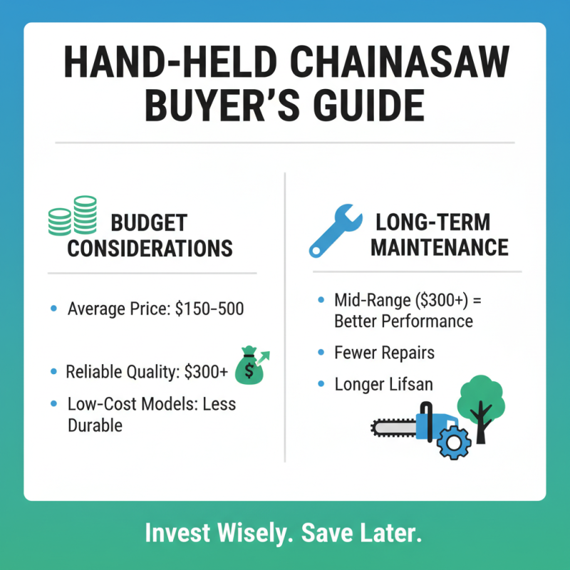 How to Choose the Best Hand Held Chain Saw for Your Needs?