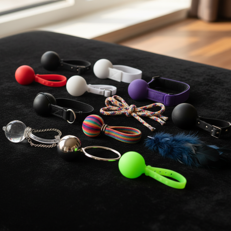 Top 10 Ball Gag Styles for Beginners and Enthusiasts?