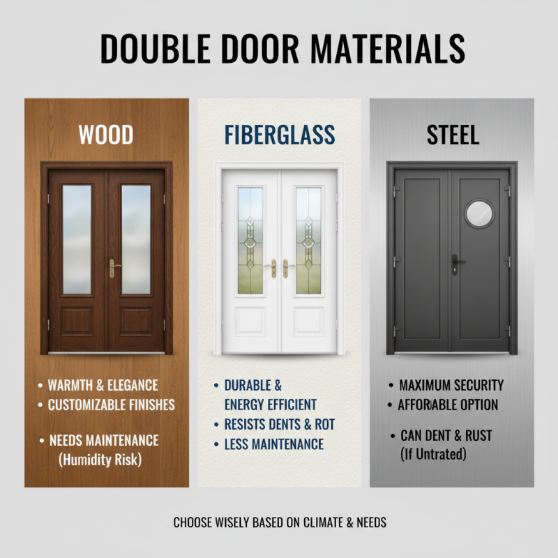 How to Choose the Best Double Doors for Your Home?