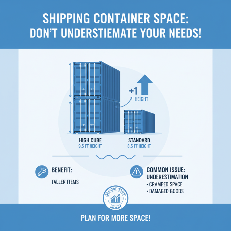 How to Choose the Best High Cube Shipping Container for Your Needs?