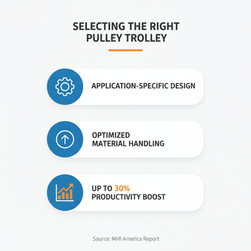 Top 5 Pulley Trolley Tips for Efficient Material Handling?