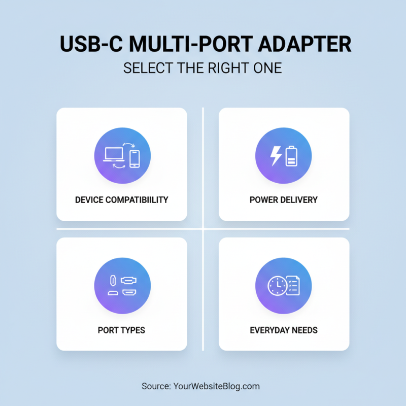 What is a Usb Type C Multi Port Adapter and How to Choose One?