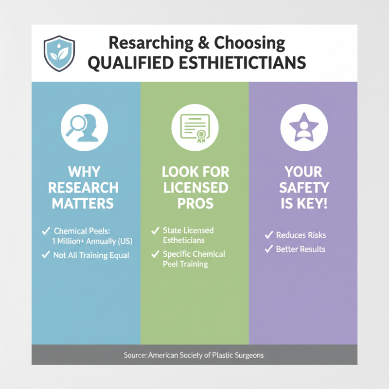 Top Tips for Choosing the Right Esthetician Chemical Peel?