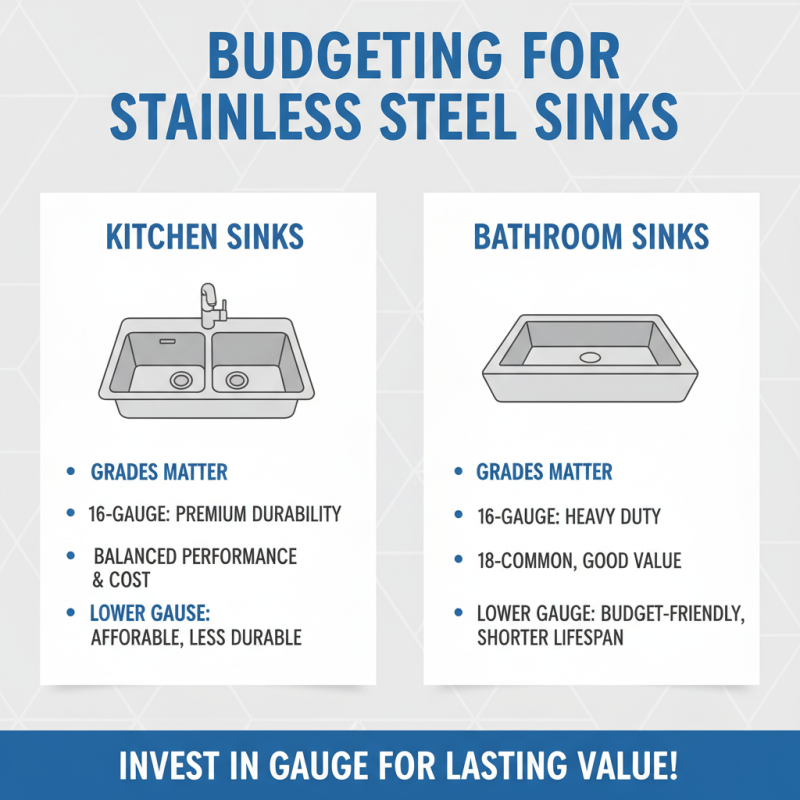 How to Choose the Best Stainless Steel Kitchen and Bathroom Sinks?