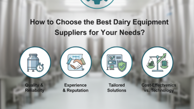 How to Choose the Best Dairy Equipment Suppliers for Your Needs?