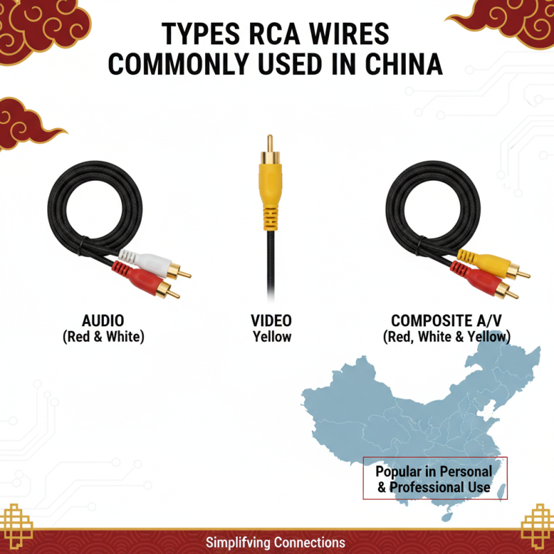China Top RCA Wire Types and Their Applications Explained?