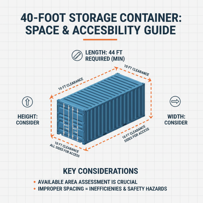 How to Choose the Right 40 Foot Storage Containers for Your Needs?