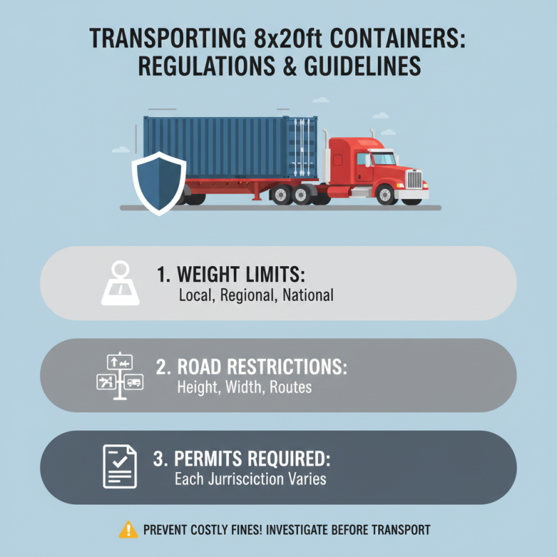 How to Use an 8x20 Shipping Container for Storage and Transport?