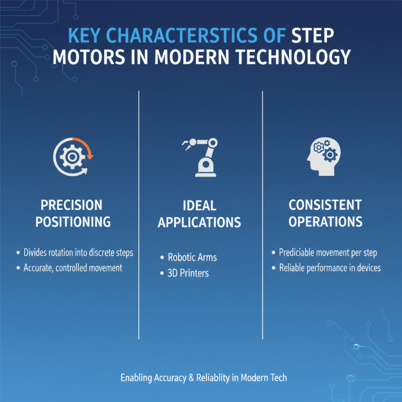 Top Benefits and Applications of Step Motors in Modern Technology?