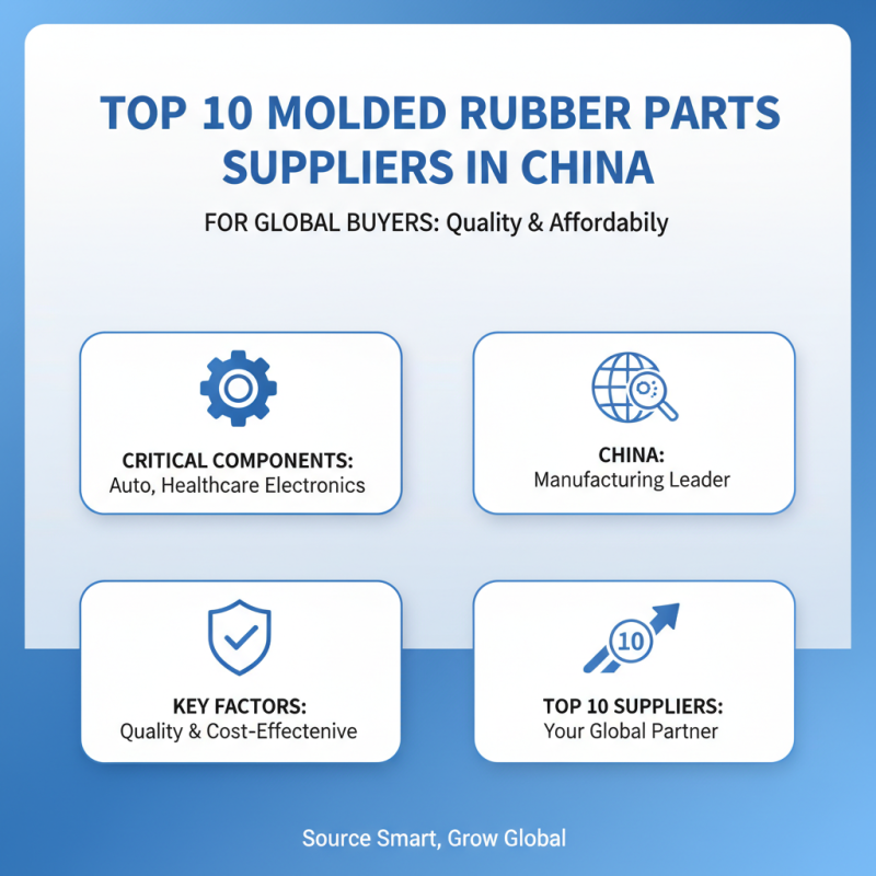 Top 10 Molded Rubber Parts Suppliers in China for Global Buyers