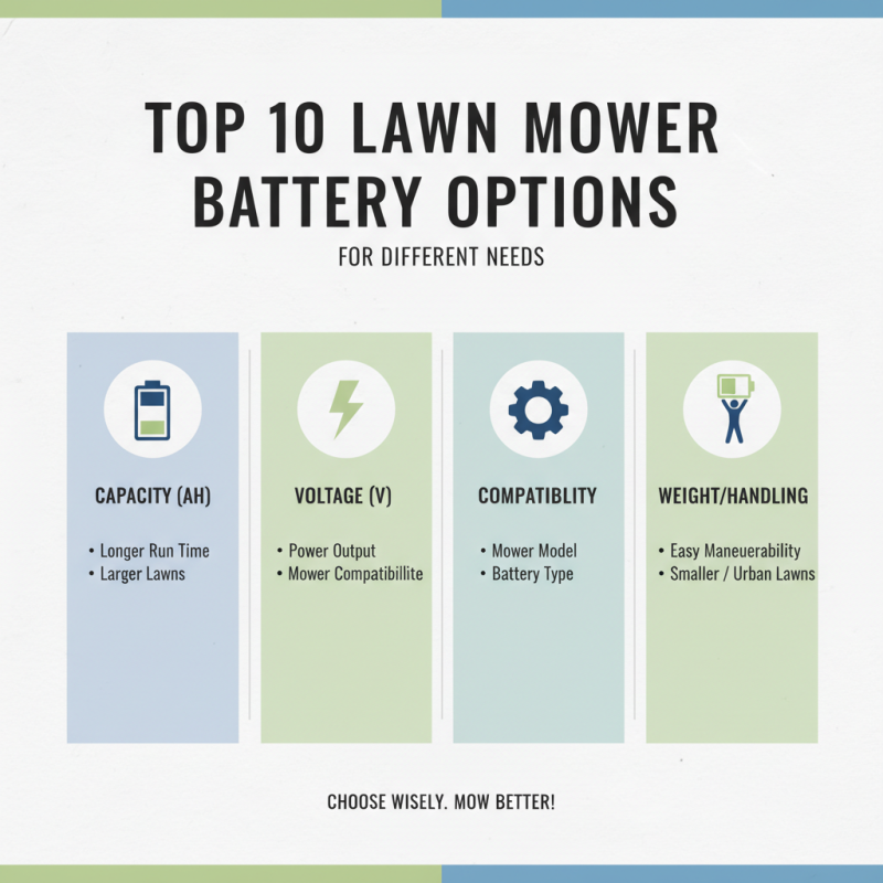Top 10 Lawn Mower Battery Options for Global Buyers?