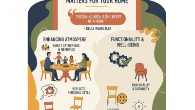 Why Choosing the Right Dining Tables and Chairs Matters for Your Home?