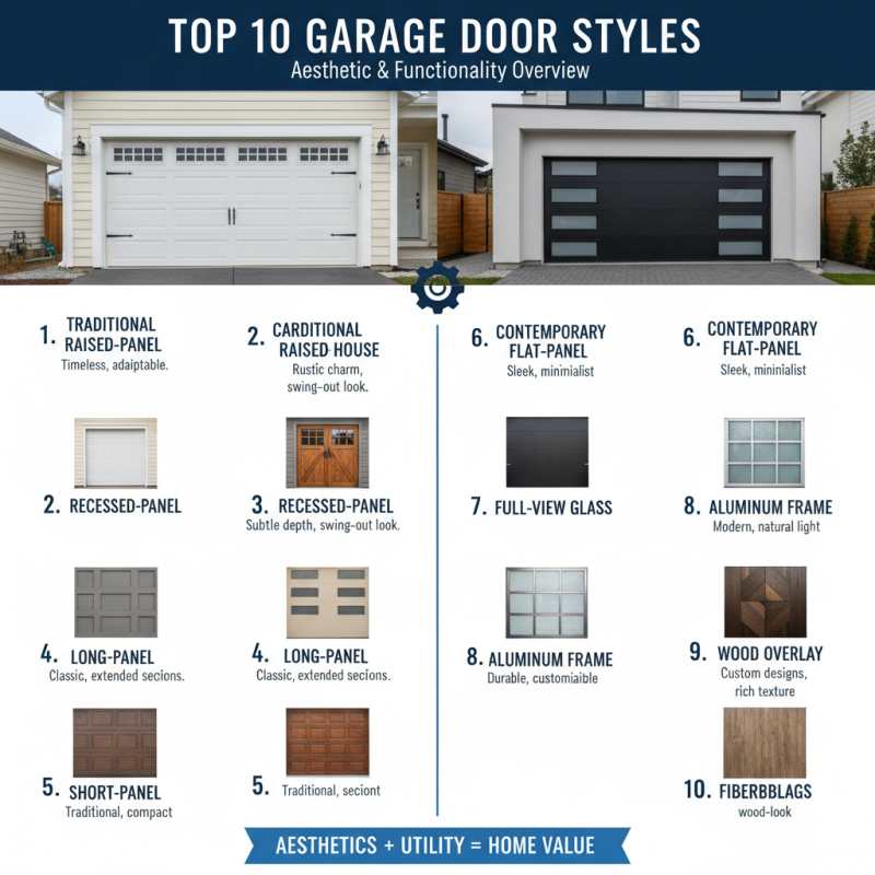 Top 10 Garage Door Styles for Your Home Upgrade?