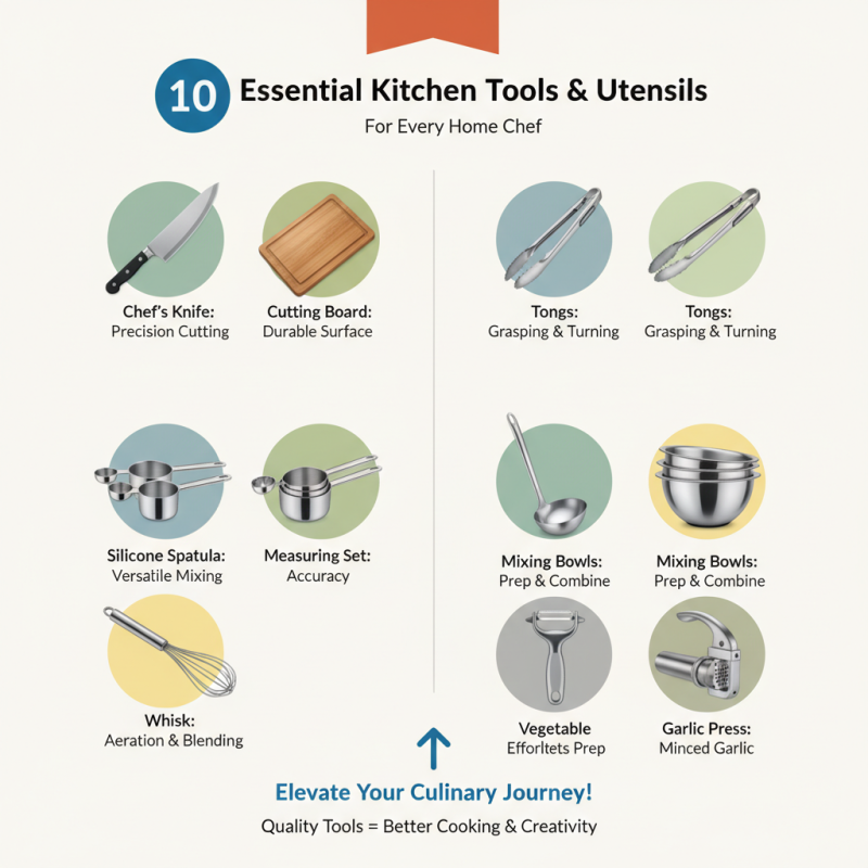 Top 10 Essential Kitchen Tools Utensils for Every Home Chef