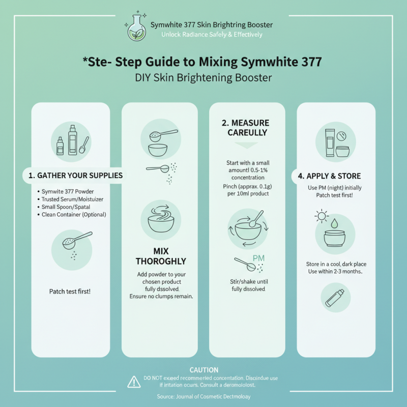 2026 How to Use Symwhite 377 Powder for Skin Brightening?
