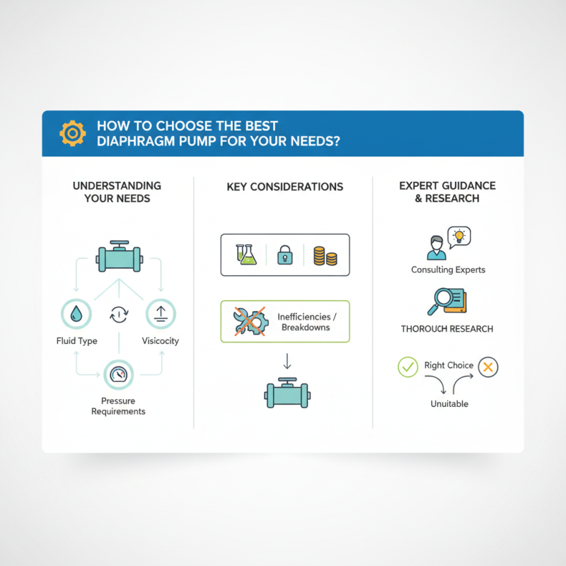 How to Choose the Best Diaphragm Pump for Your Needs?