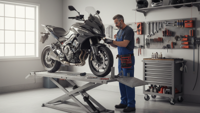 Top 10 Benefits of Using a Motorcycle Car Lift for Your Garage