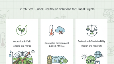 2026 Best Tunnel Greenhouse Solutions for Global Buyers?
