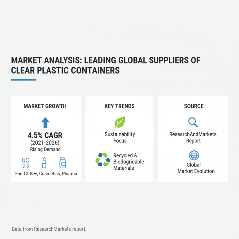 2026 Best Clear Plastic Containers for Global Buyers?