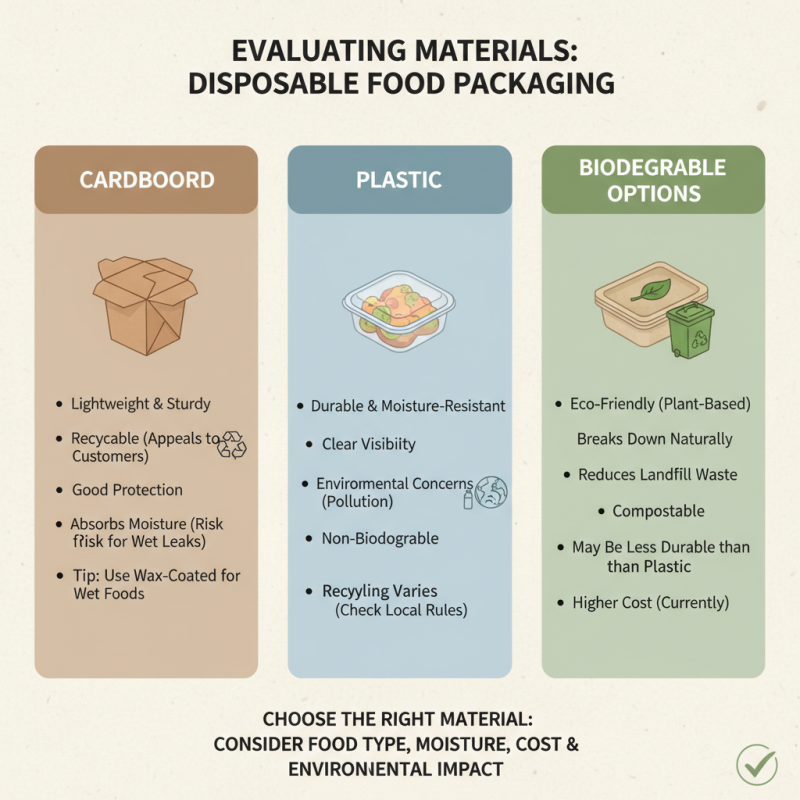 How to Choose the Best Disposable Boxes for Food Packaging?