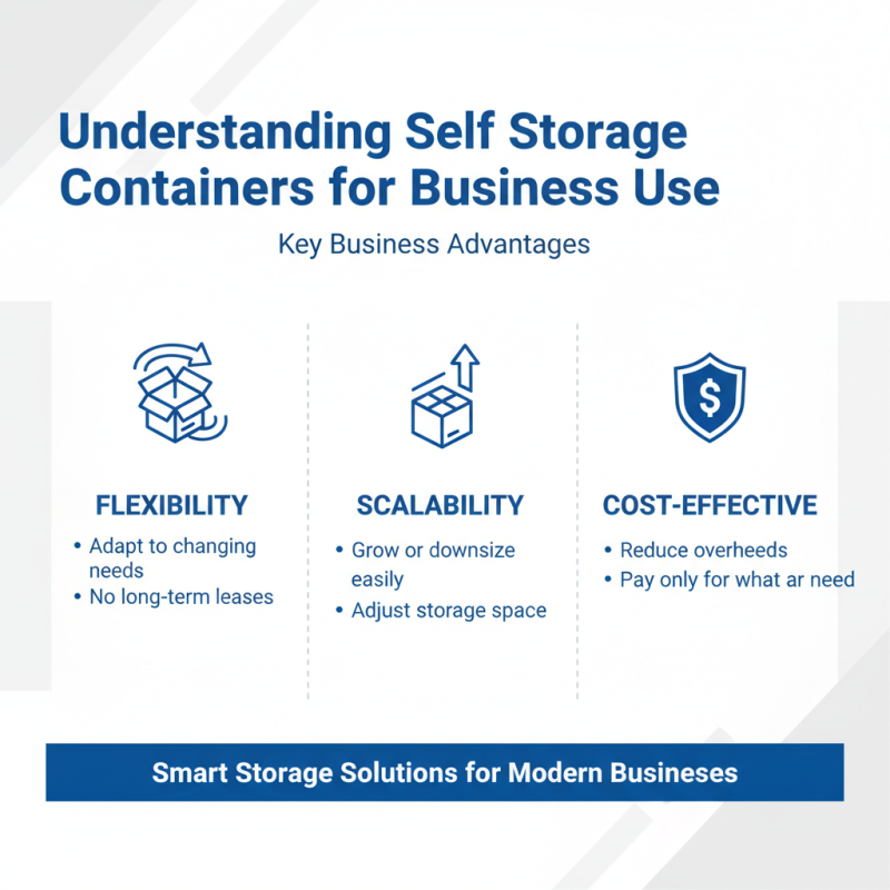What Are the Benefits of Self Storage Containers for Businesses?