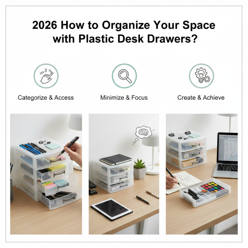 2026 How to Organize Your Space with Plastic Desk Drawers?