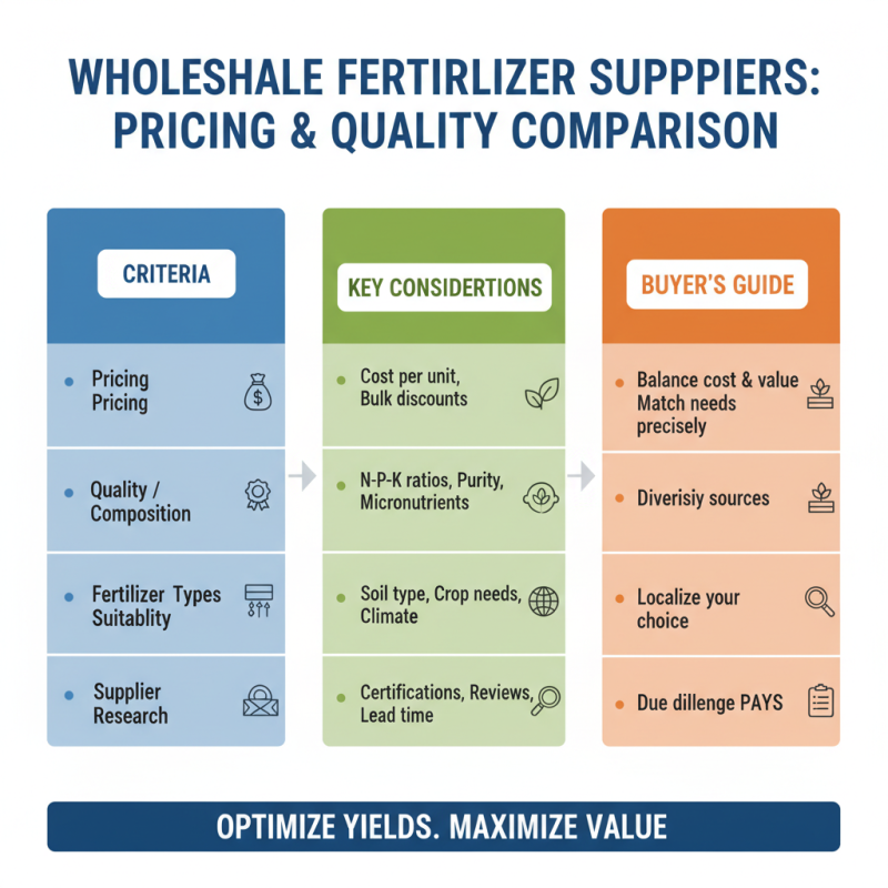 Wholesale Fertilizer Best Suppliers for Global Buyers?